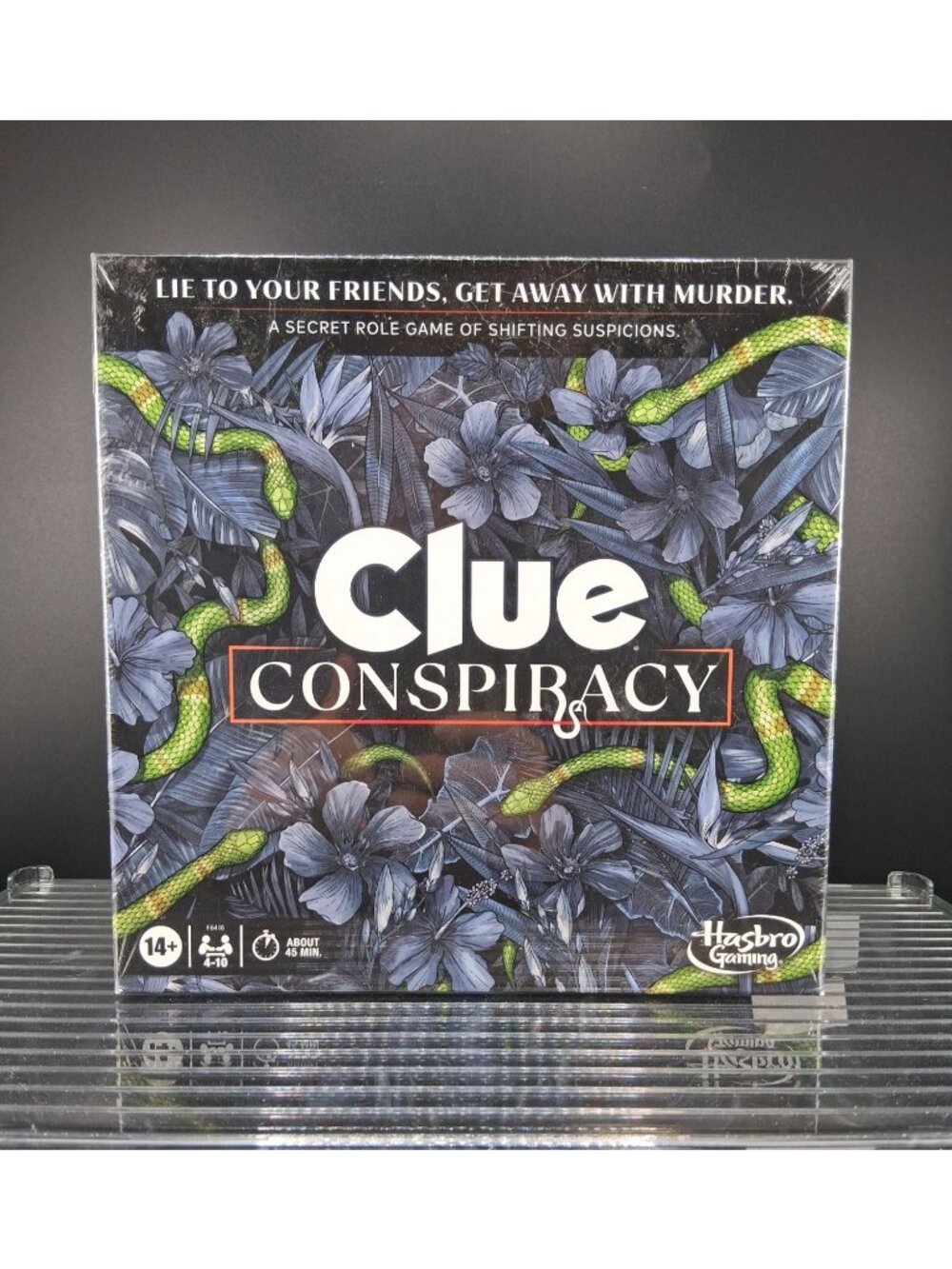 Clue Conspiracy Board Game Murder Mystery Roleplaying Game 4-10 Players